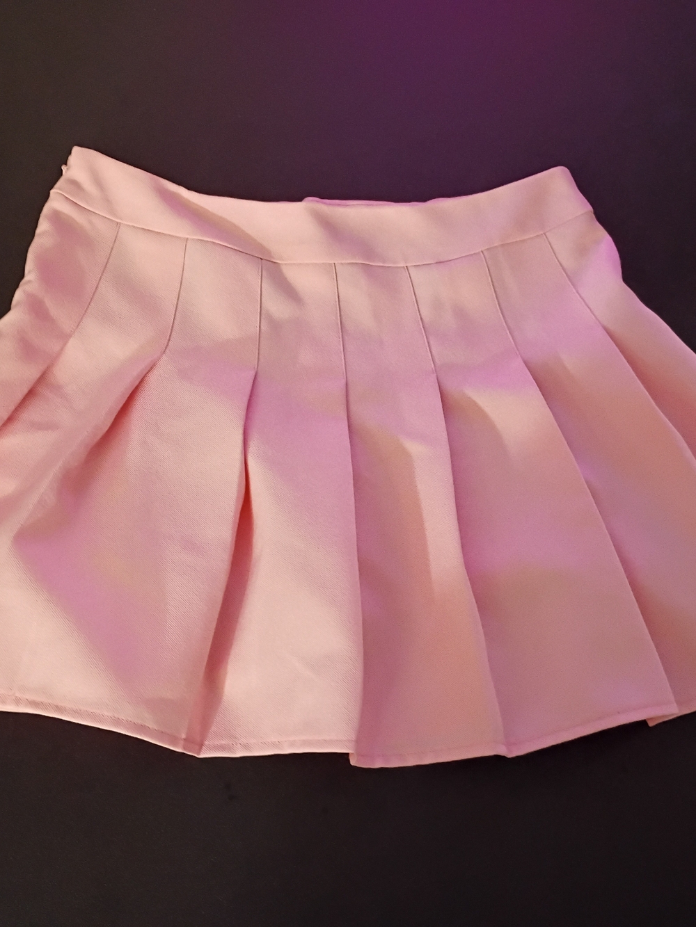 Women’s Pink Pleated Mini Skirt Size Small